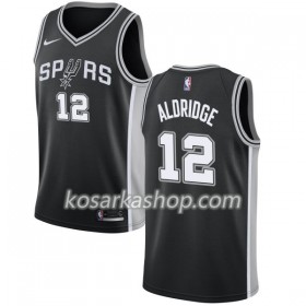 Dres San Antonio Spurs LaMarcus Aldridge 12 Nike 2017-18 Crna Swingman